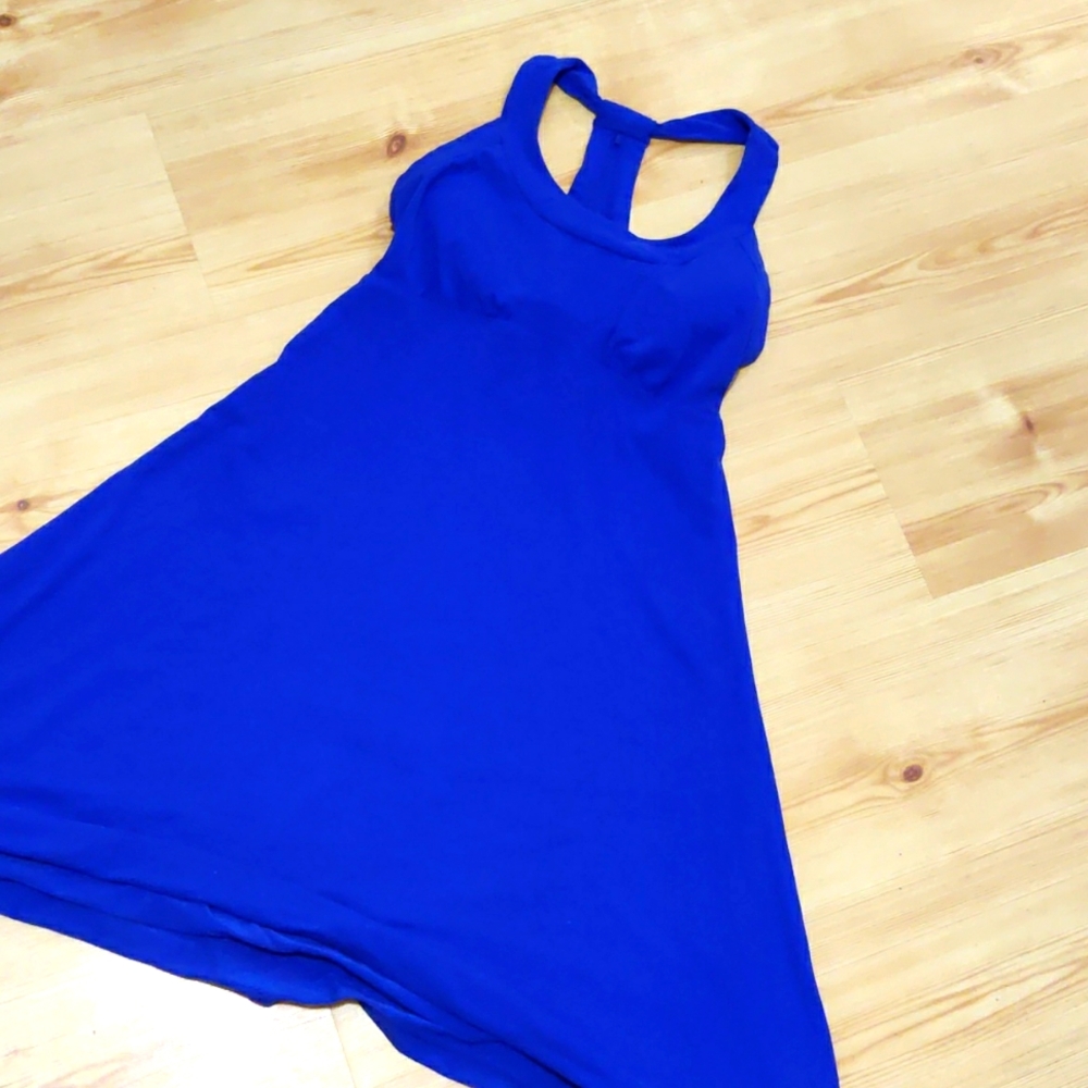 PRANA woman's cobalt blue dress